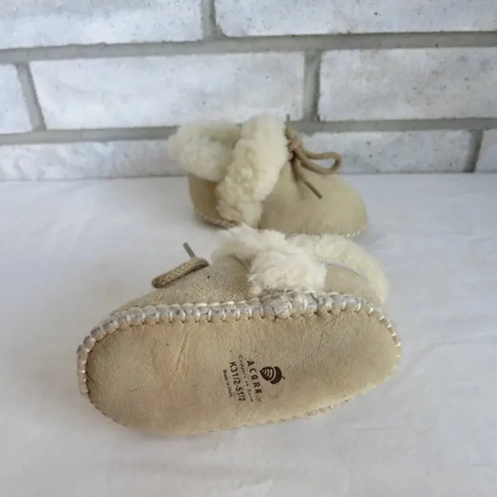 Acorn Insulated Baby Infant Shoes Fully Insulated Footwear Winter K 3.5 - 5.5